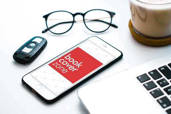 iPhone 6/7 Plus Mockup on Office Desk