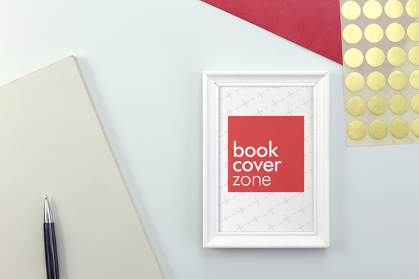 White Picture Frame Mockup