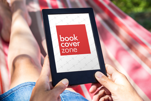 Woman Reading on Kobo E-Reader