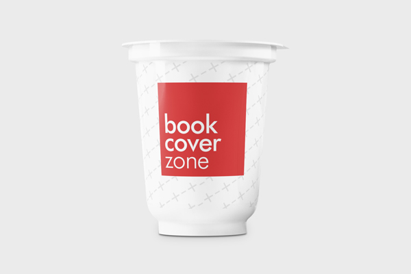 Yoghurt Cup Label Mockup