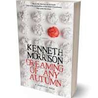 3D view of Premade Self-Improvement & Self-Help Book Cover - Timberwolf