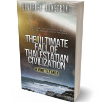 Tablet view of Fuscous Gray #167 - Premade Apocalyptica Book Cover