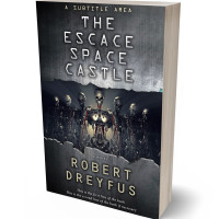 3D view of Shark #0307 - Premade Science Fiction Book Cover | BookCoverZone