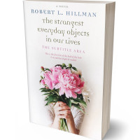 3D view of Soft Peach #360 - Premade Poetry Book Cover