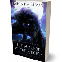 3D view of Periwinkle Gray #429 - Premade Fantasy Book Cover