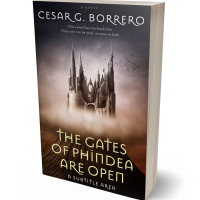 Tablet view of Cocoa Brown #442 - Premade Apocalyptica Book Cover