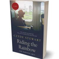 Tablet view of Silver Rust #0757 - Premade Travel Book Cover | BookCoverZone