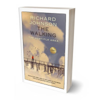 3D view of Heathered Gray #1010 - Premade Abstract Book Cover