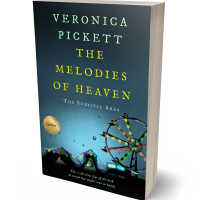 Tablet view of Te Papa Green #1075 - Premade Surreal Book Cover