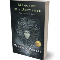 Tablet view of Outer Space #1110 - Premade Horror Book Cover