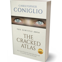 Tablet view of Moon Mist #1267 - Premade Abstract Book Cover