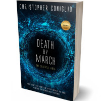 Tablet view of Black Pearl #1292 - Premade Science Fiction Book Cover