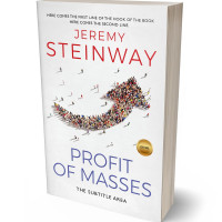 Tablet view of Desert Storm #1337 - Premade Business Book Cover | BookCoverZone