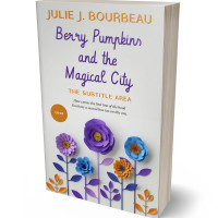 Tablet view of Quill Gray #1387 - Premade Poetry Book Cover