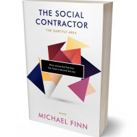 Tablet view of Ebb #1405 - Premade Business Book Cover