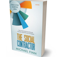 Tablet view of Mystic #1407 - Premade Abstract Book Cover