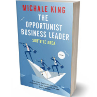 Tablet view of Glacier #1459 - Premade Business Book Cover