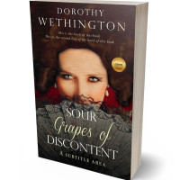 3D view of Premade Historical Book Cover - Cocoa Brown