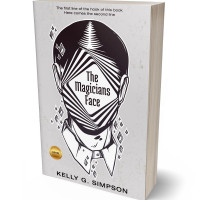 Tablet view of Thunder #1540 - Premade Abstract Book Cover