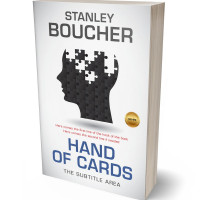 3D view of Premade Education Book Cover - Black Haze