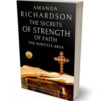 3D view of Premade Religion & Spirituality Book Cover - Harvest Gold