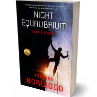 Tablet view of Cinder #1966 - Premade Action & Adventure Book Cover