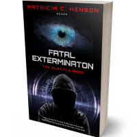 Tablet view of Cinder #1998 - Premade Science Fiction Book Cover