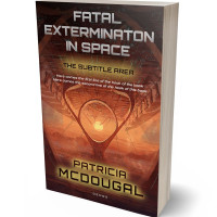 Tablet view of Cocoa Bean #2001 - Premade Science Fiction Book Cover