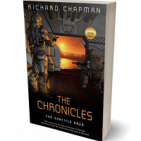 Tablet view of Cod Gray #2018 - Premade Science Fiction Book Cover