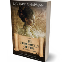 3D view of Teak #2042 - Premade Fantasy Book Cover