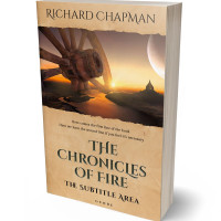 3D view of Tan #2047 - Premade Science Fiction Book Cover