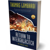 3D view of Mirage #2175 - Premade Science Fiction Book Cover