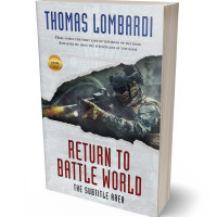 3D view of Bright Gray #2178 - Premade Mystery & Thriller & Suspense Book Cover