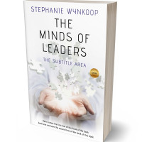 Tablet view of Ebb #2334 - Premade Abstract Book Cover