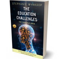 Tablet view of Sapling #2344 - Premade Abstract Book Cover