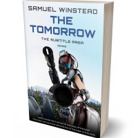 3D view of Botticelli #2391 - Premade Science Fiction Book Cover | BookCoverZone