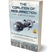 Tablet view of Geyser #2393 - Premade Science Fiction Book Cover