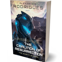 Tablet view of Pearl Bush #2399 - Premade Science Fiction Book Cover