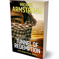 Tablet view of Harvest Gold #2411 - Premade Action & Adventure Book Cover