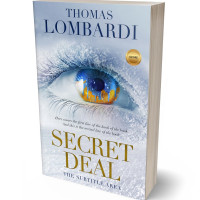 3D view of Premade Fantasy Book Cover - Geyser