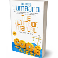 Tablet view of Fuel Yellow #2432 - Premade Abstract Book Cover