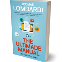 Tablet view of Bermuda #2439 - Premade Abstract Book Cover