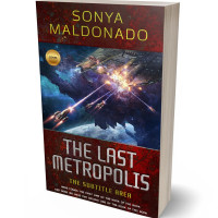 Tablet view of Cocoa Brown #2472 - Premade Science Fiction Book Cover