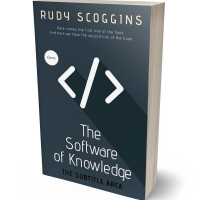 3D view of Premade Education Book Cover - Pickled Bluewood