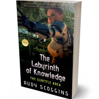 Tablet view of Log Cabin #2587 - Premade Science Fiction Book Cover