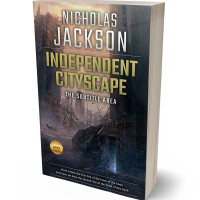 3D view of Shark #2628 - Premade Apocalyptica Book Cover