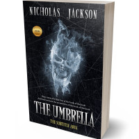 Tablet view of Woodsmoke #2639 - Premade Horror Book Cover