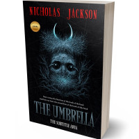 Tablet view of Woodsmoke #2640 - Premade Abstract Book Cover