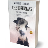 Tablet view of Ebb #2647 - Premade Abstract Book Cover