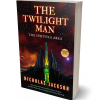 Tablet view of Night Rider #2669 - Premade Science Fiction Book Cover